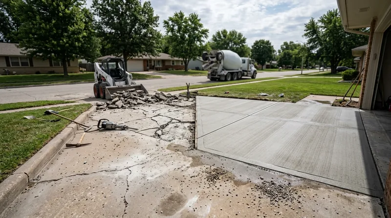 Concrete Removal & Replacement Wichita